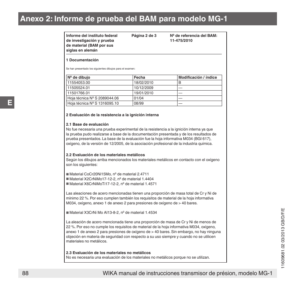 WIKA MG-1 User Manual | Page 88 / 92