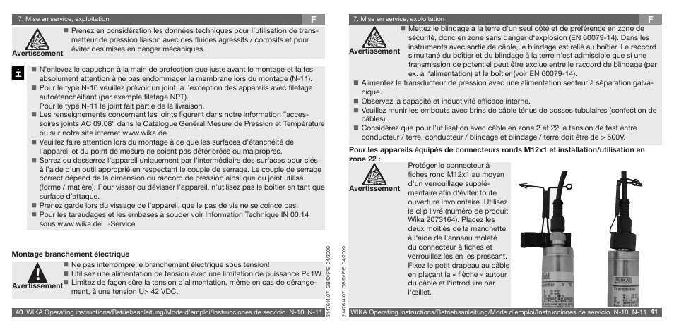 WIKA N-11 User Manual | Page 21 / 35