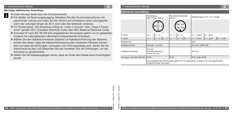 WIKA S-10 User Manual | Page 13 / 35