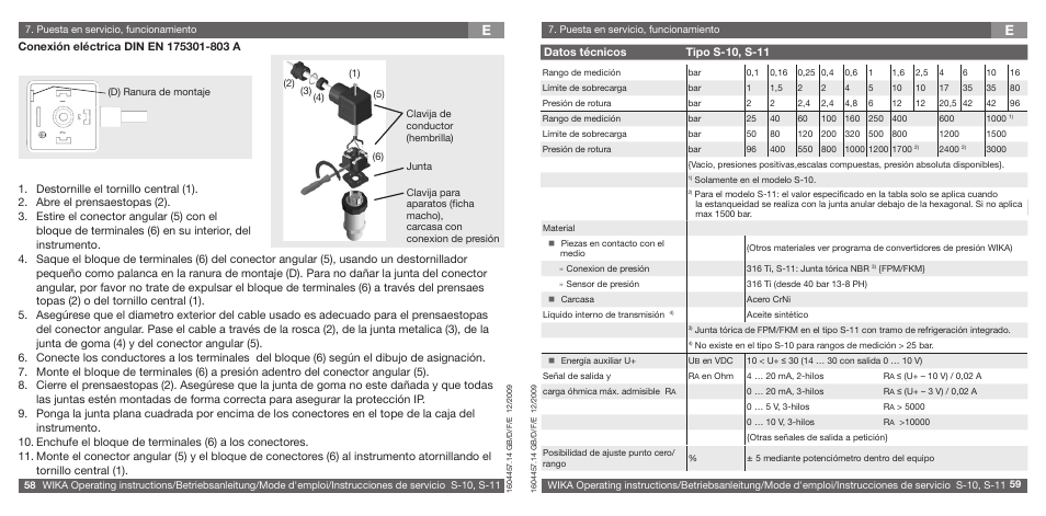 WIKA S-10 User Manual | Page 30 / 35