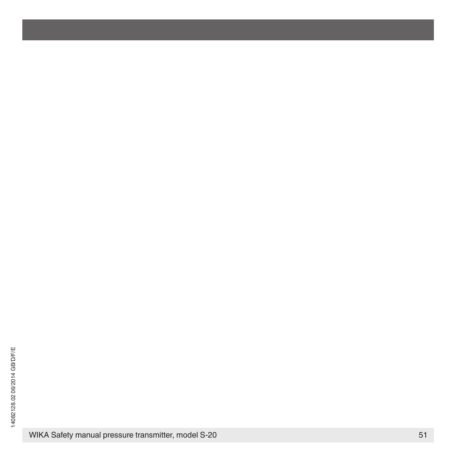 WIKA S-20 User Manual | Page 51 / 52