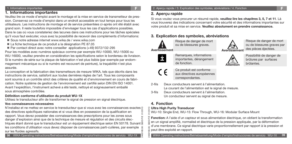 WIKA WU-16 User Manual | Page 20 / 37