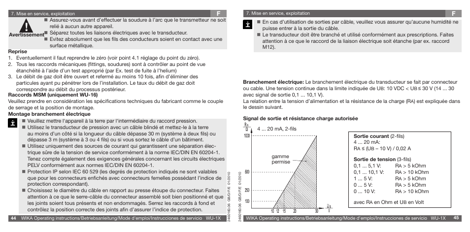 WIKA WU-16 User Manual | Page 23 / 37