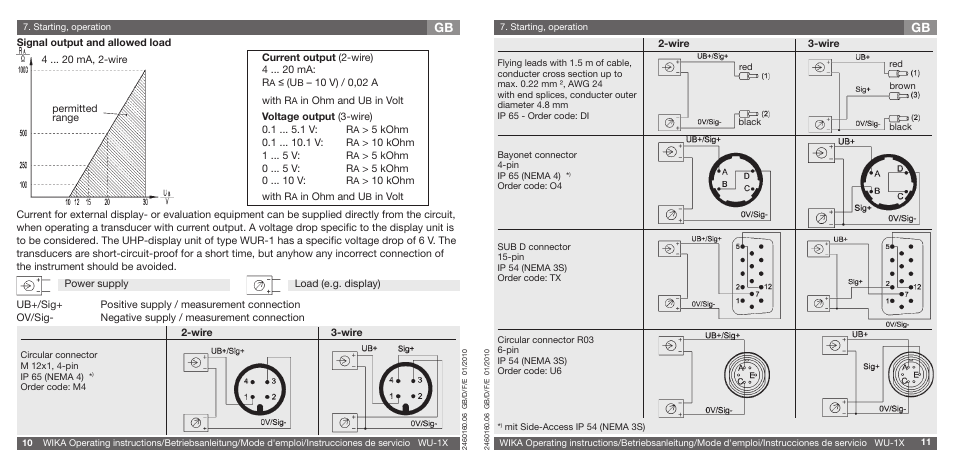 WIKA WU-16 User Manual | Page 6 / 37