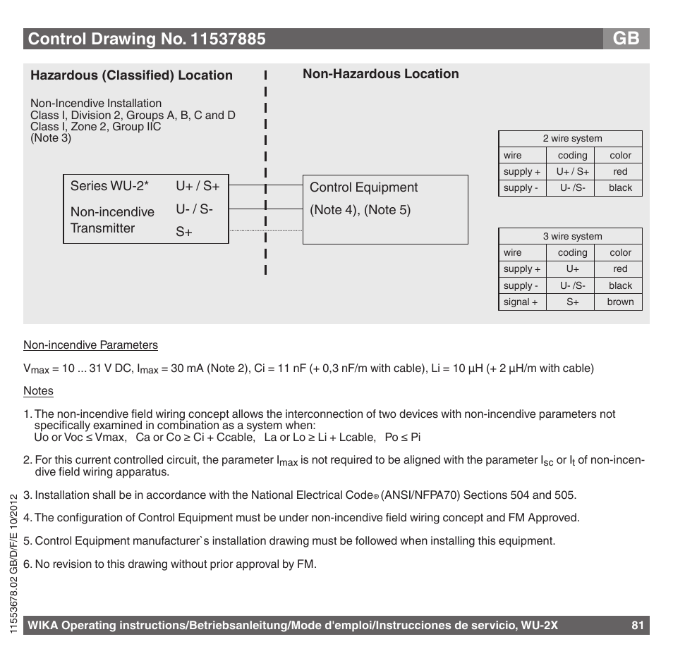 WIKA WU-26 User Manual | Page 81 / 84