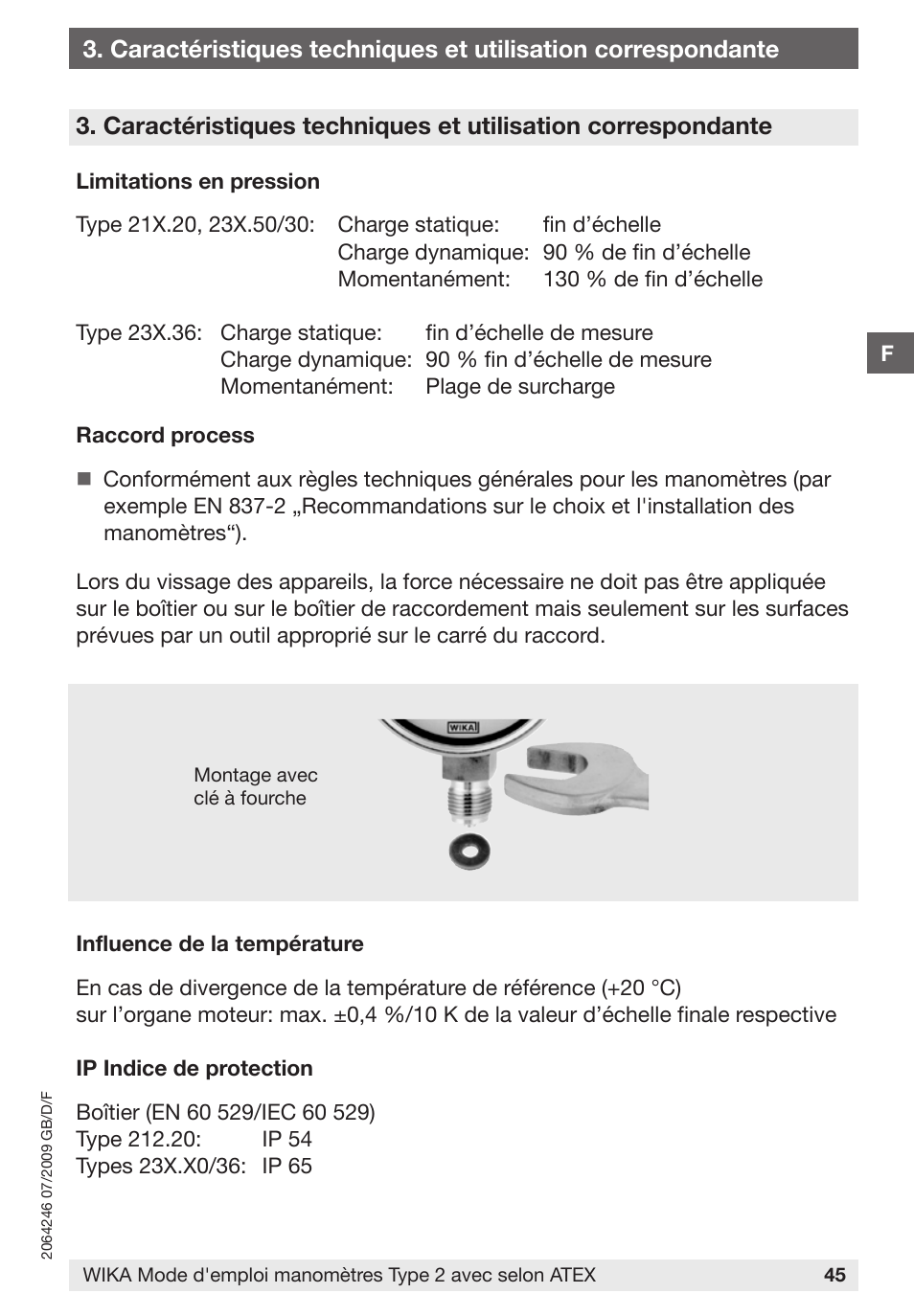 WIKA 232.36 User Manual | Page 45 / 52