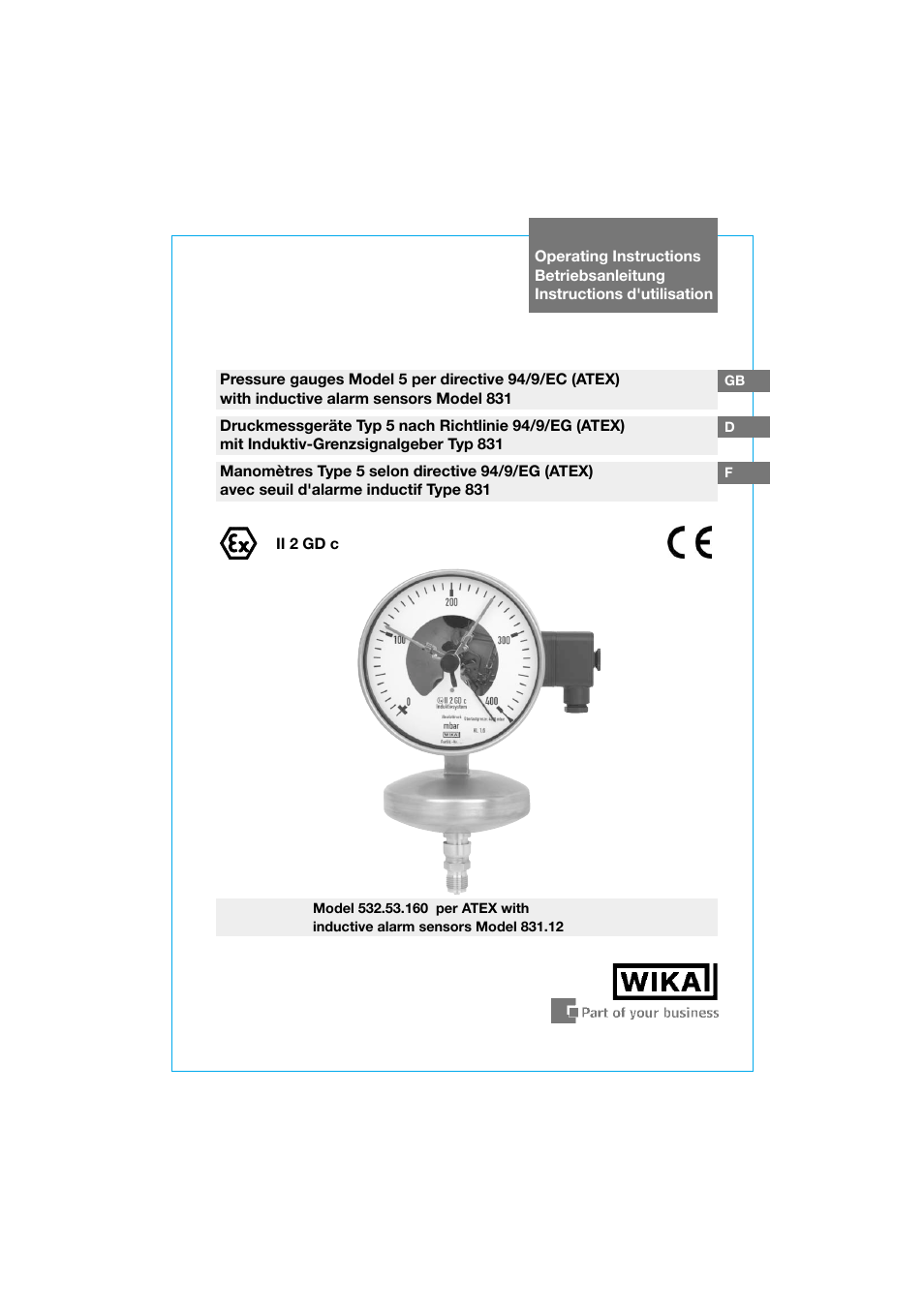 WIKA 532.53+8xx User Manual | 52 pages