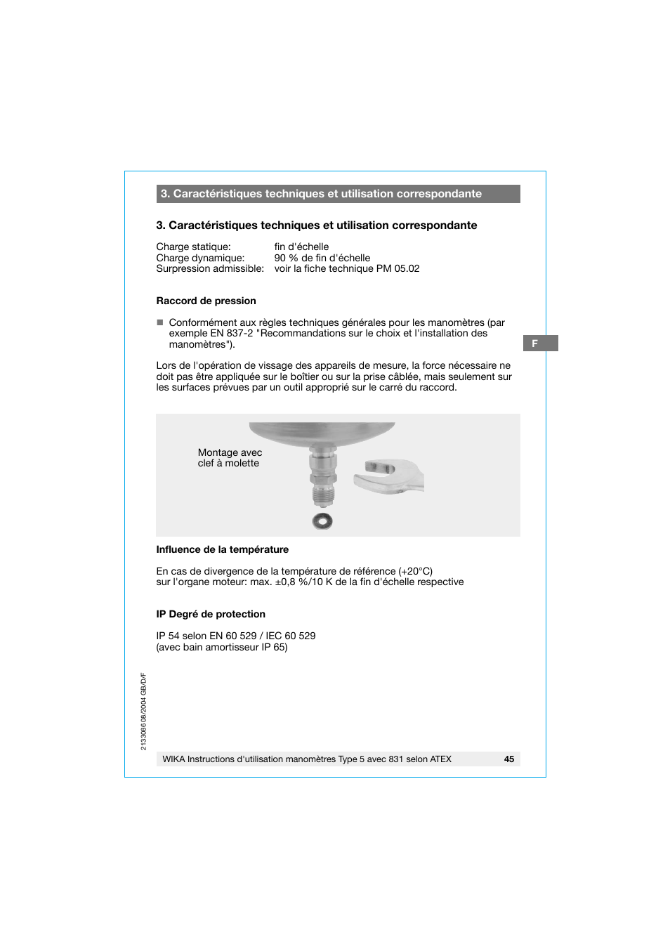 WIKA 532.53+8xx User Manual | Page 45 / 52