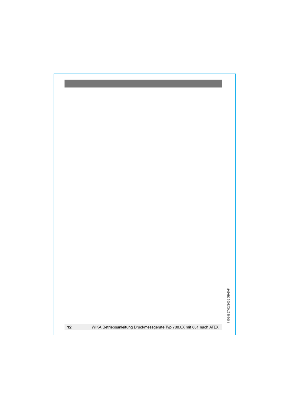 WIKA 700.02 User Manual | Page 12 / 32