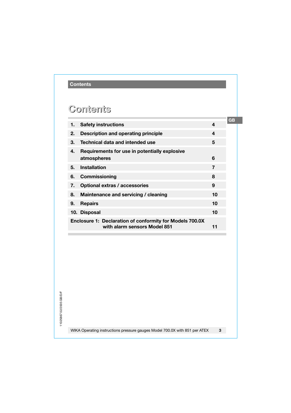 WIKA 700.02 User Manual | Page 3 / 32