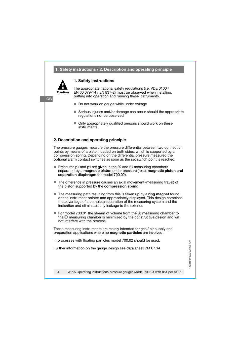 WIKA 700.02 User Manual | Page 4 / 32