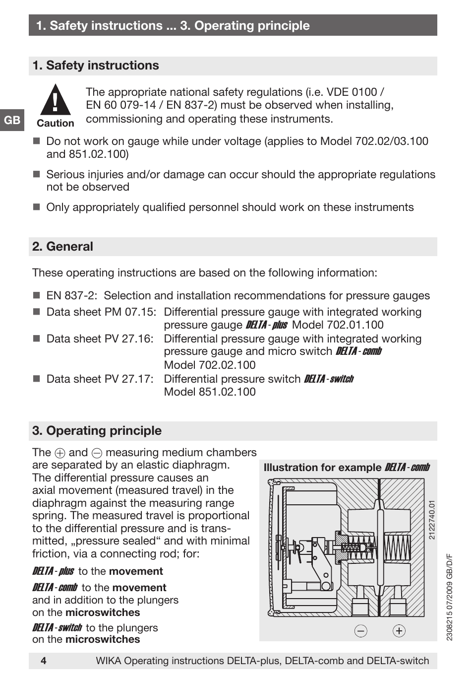 WIKA 851.02.100 User Manual | Page 4 / 28