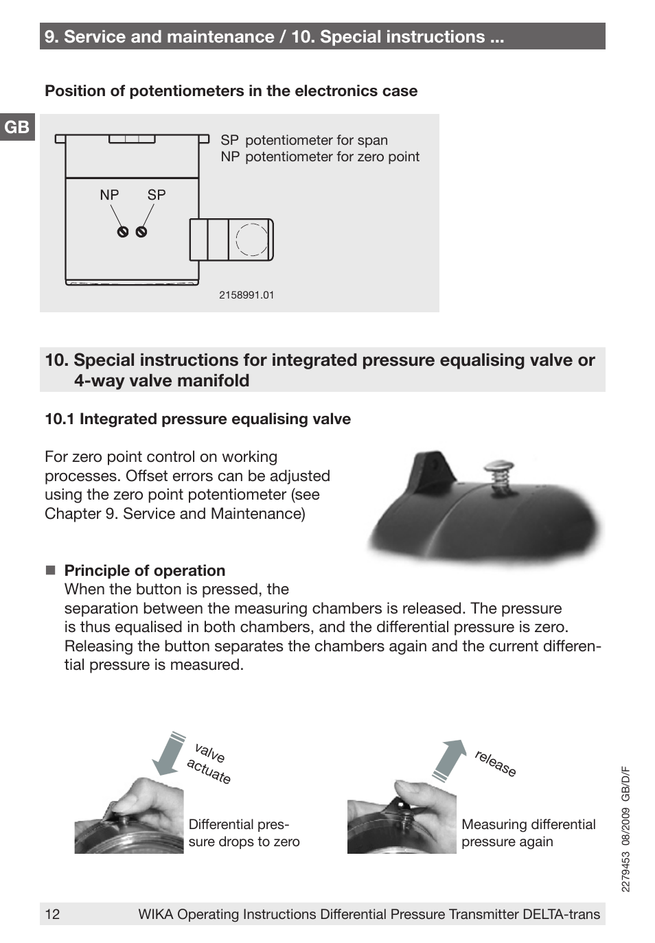 WIKA 891.34.2189 User Manual | Page 12 / 44