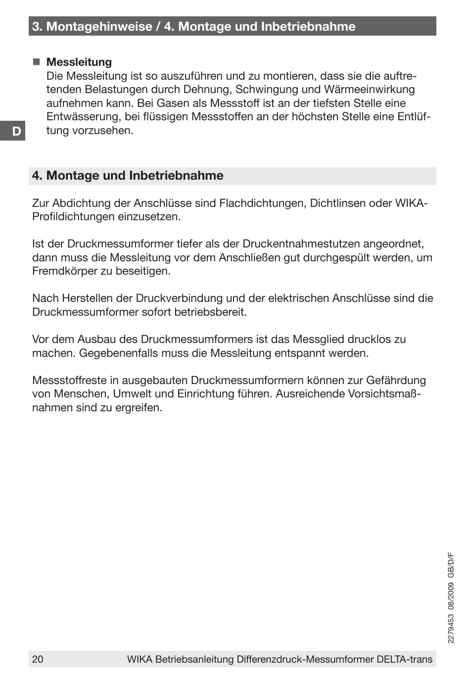 WIKA 891.34.2189 User Manual | Page 20 / 44