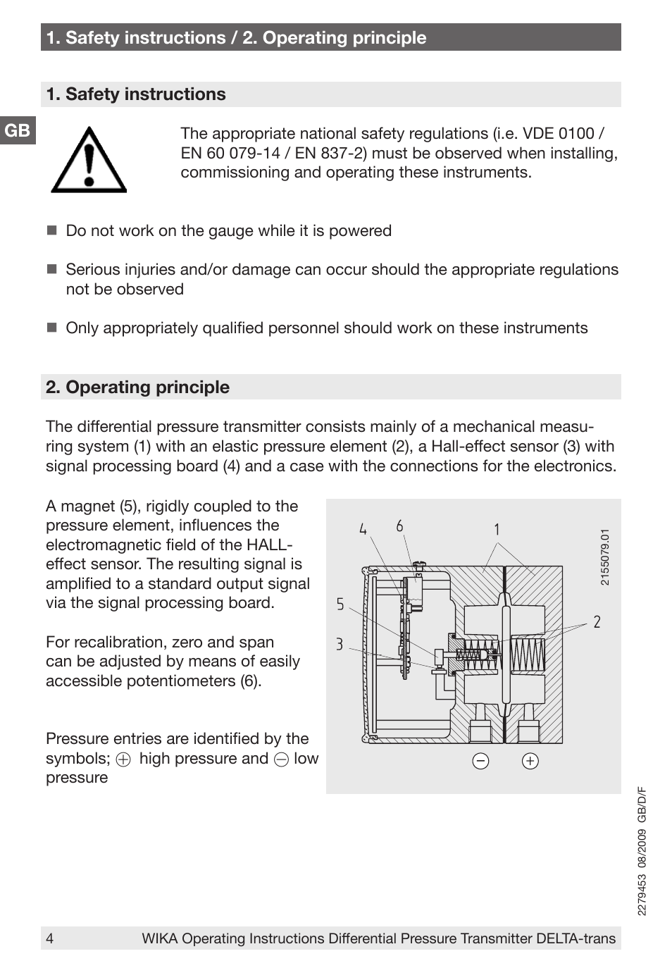 WIKA 891.34.2189 User Manual | Page 4 / 44