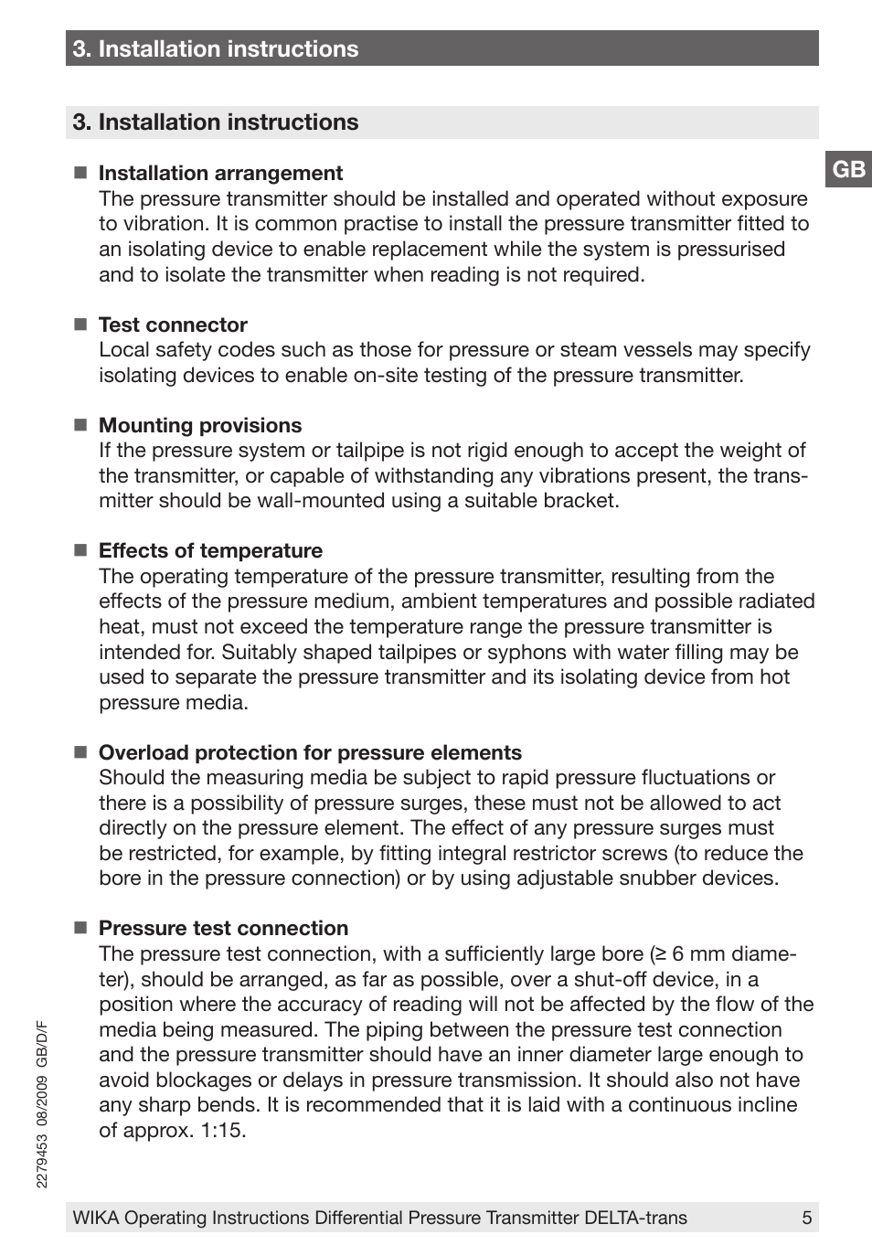 WIKA 891.34.2189 User Manual | Page 5 / 44