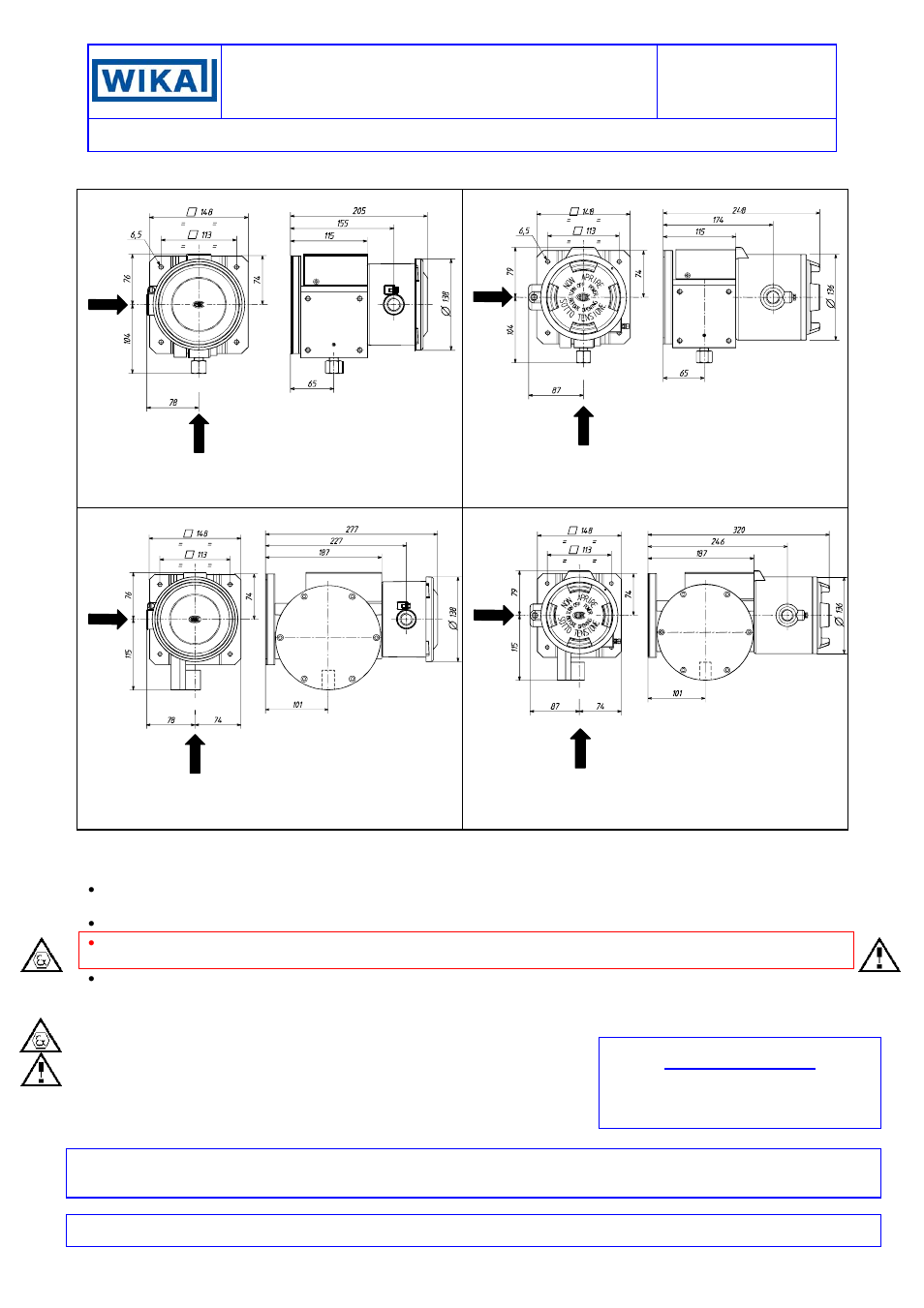 WIKA APA10 User Manual | 6 pages