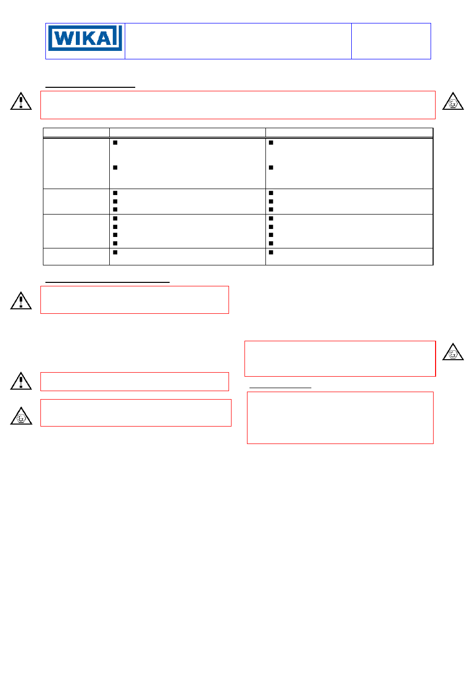 Instruction manual ni-222e | WIKA BWX User Manual | Page 6 / 7