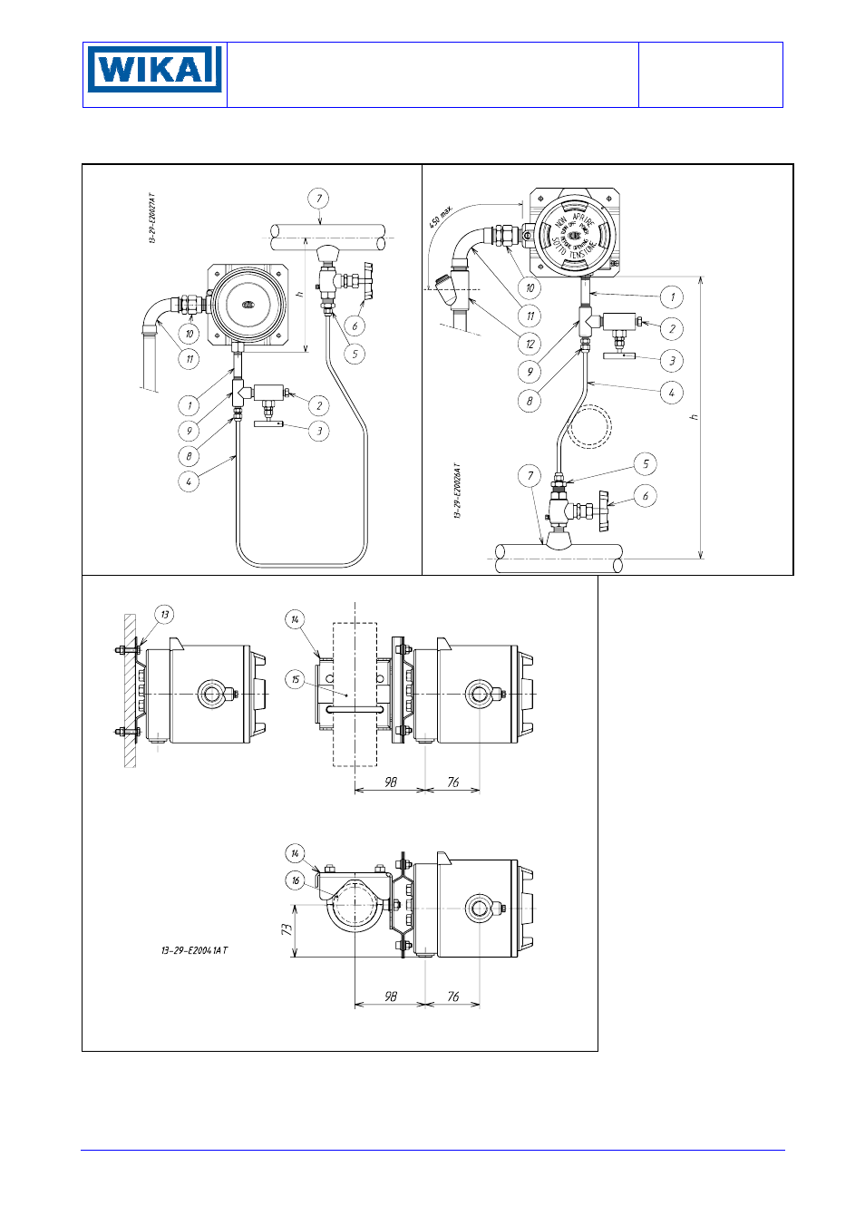 Instruction manual ni-222e, Weatherproof explosionproof | WIKA BWX User Manual | Page 7 / 7