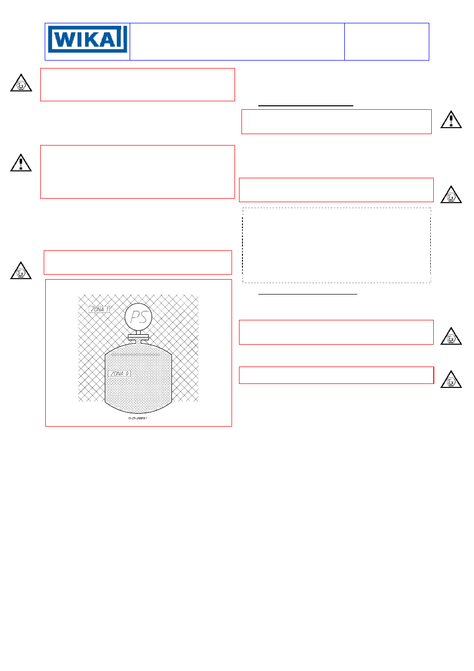 Instruction manual ni-223e, Caution | WIKA DE User Manual | Page 5 / 7