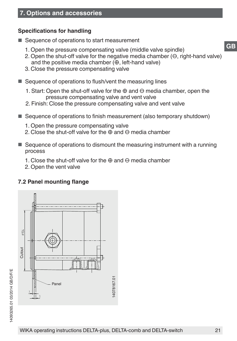 Options and accessories | WIKA DPS40 User Manual | Page 21 / 92