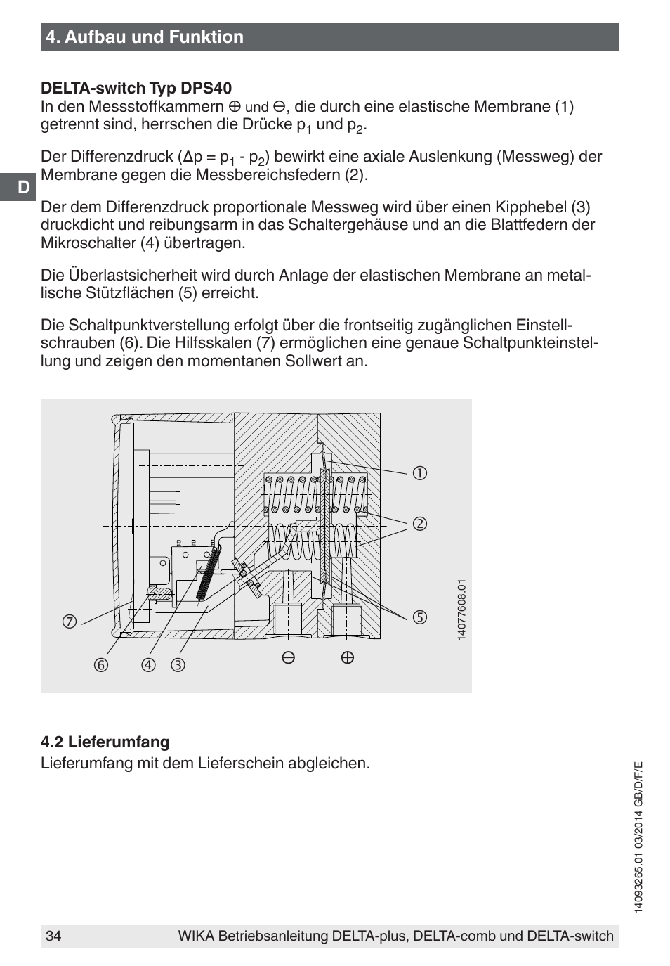 WIKA DPS40 User Manual | Page 34 / 92