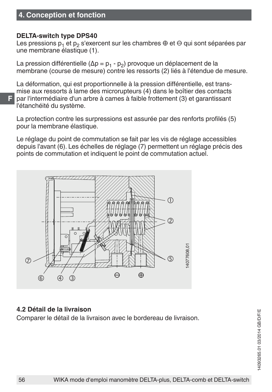 WIKA DPS40 User Manual | Page 56 / 92