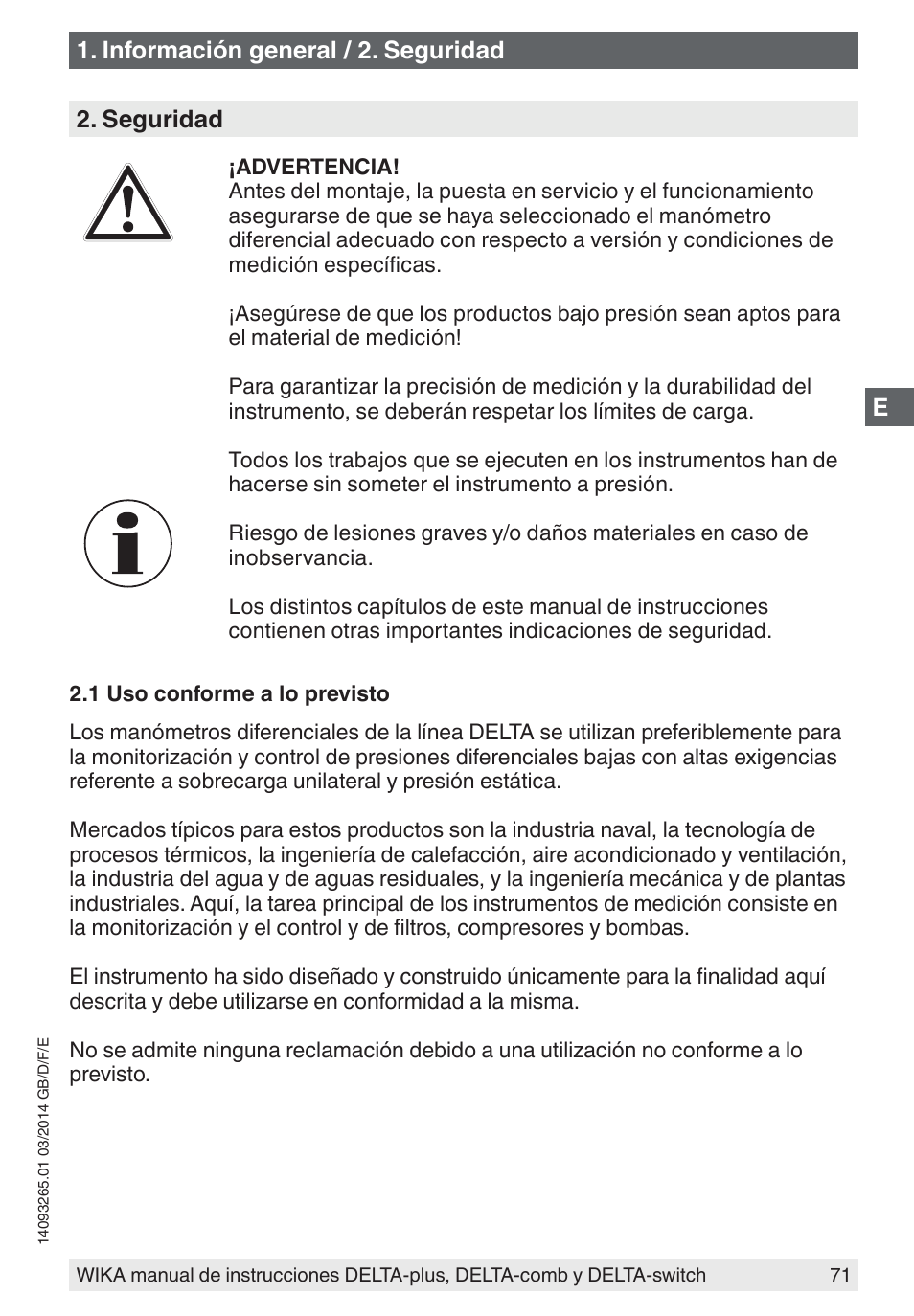 WIKA DPS40 User Manual | Page 71 / 92