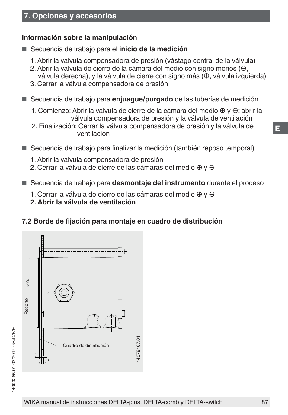 Opciones y accesorios | WIKA DPS40 User Manual | Page 87 / 92