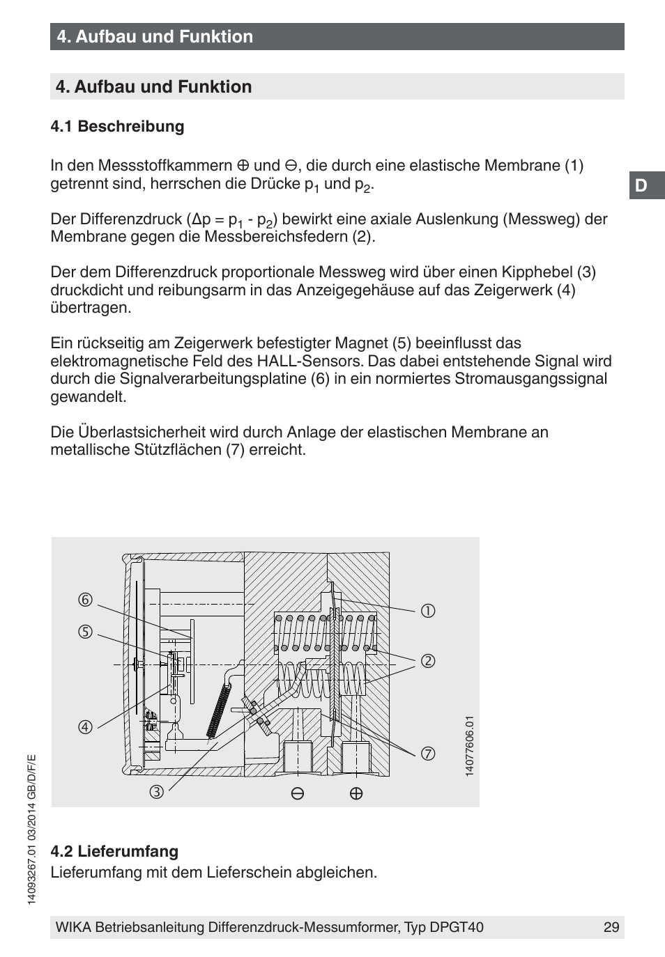 WIKA DPGT40 User Manual | Page 29 / 76