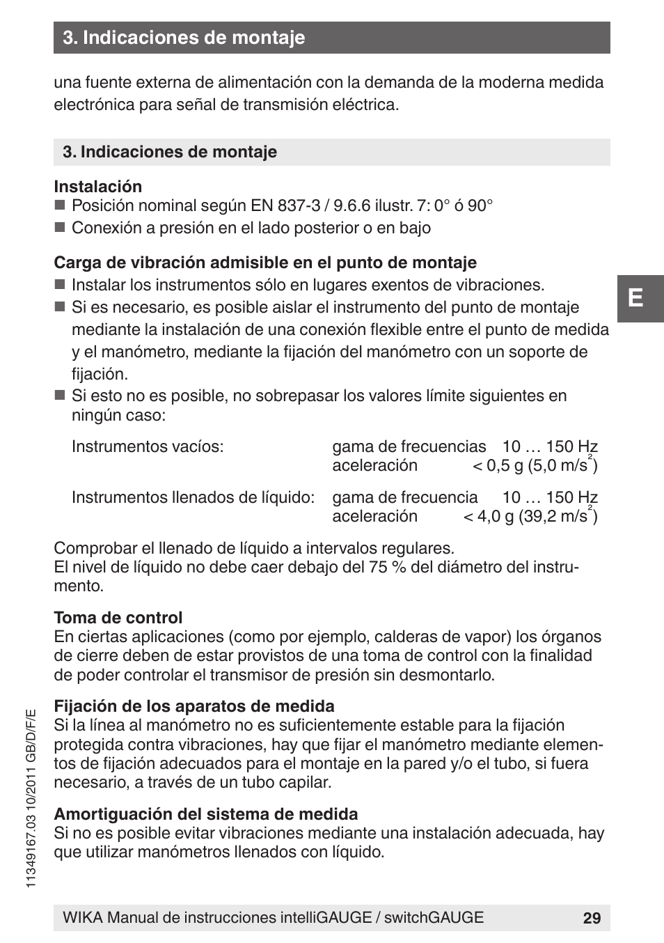 WIKA PGS07 User Manual | Page 29 / 36