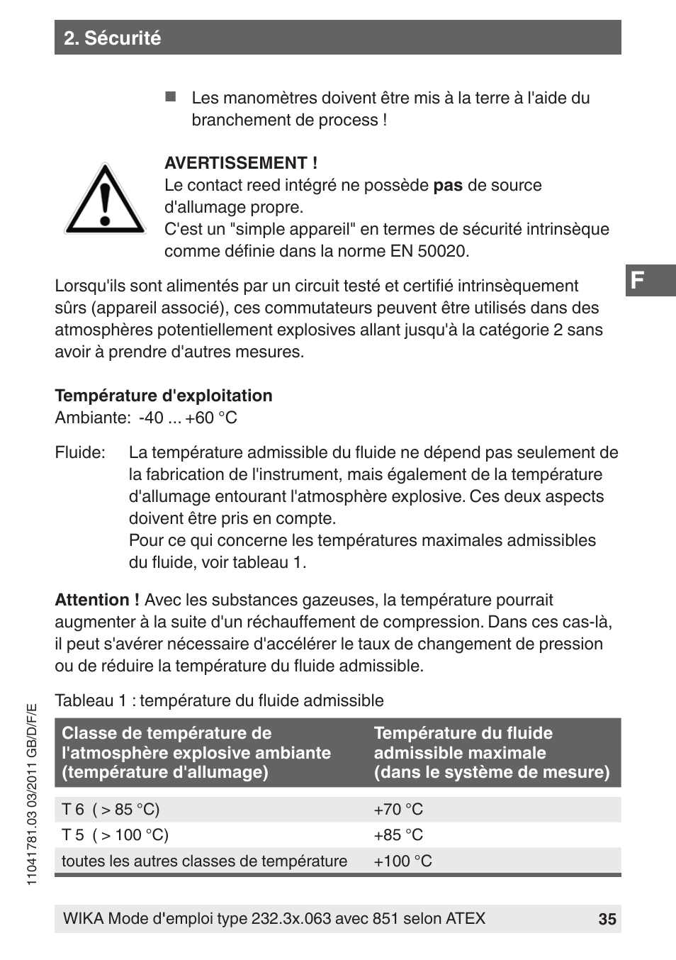 WIKA PGS23.063 User Manual | Page 35 / 56