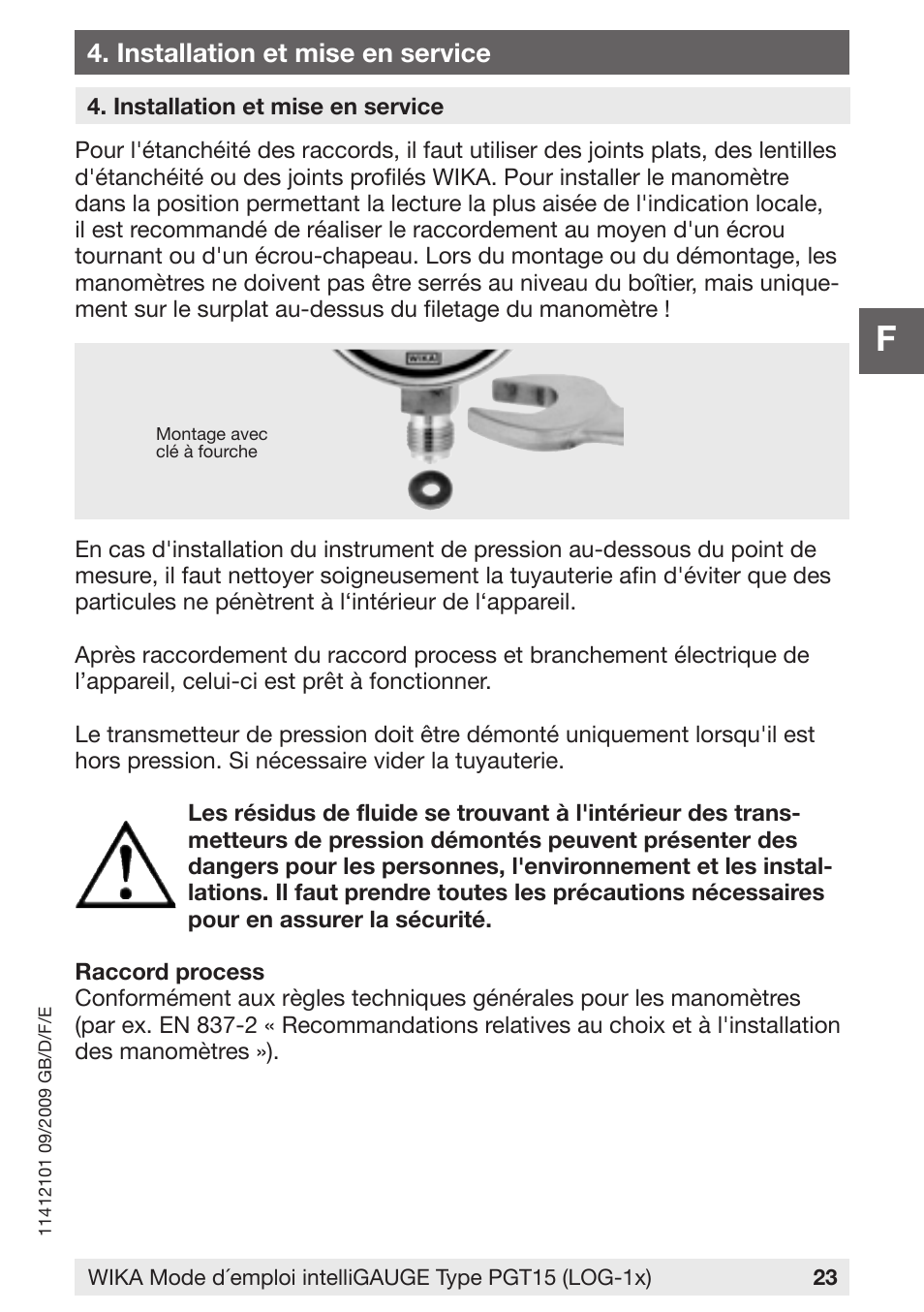 WIKA PGT15 User Manual | Page 23 / 36