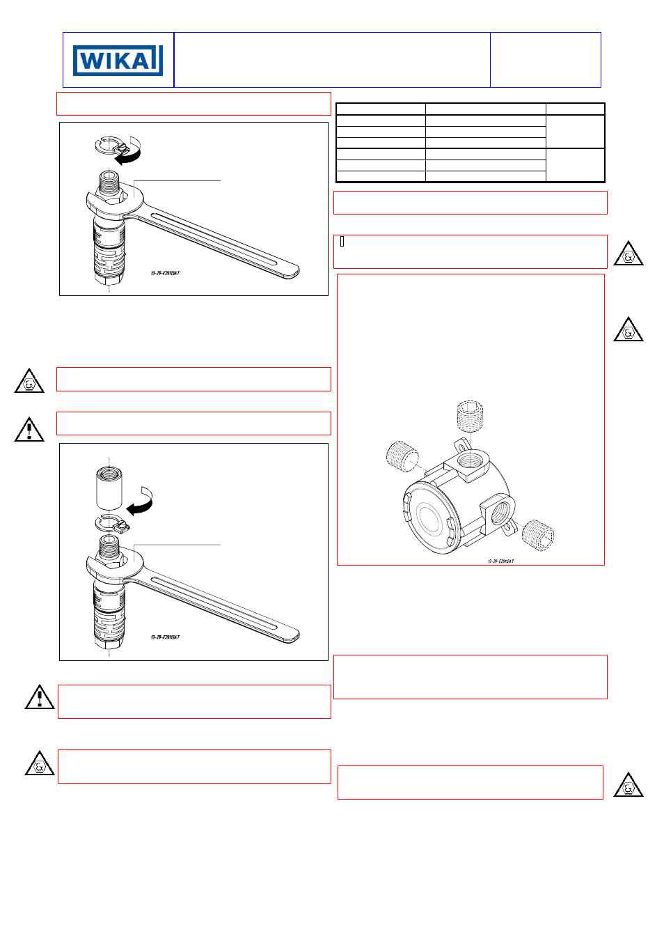 Instruction manual ni-290e | WIKA PXA User Manual | Page 4 / 6