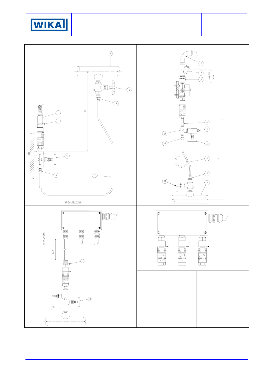 Instruction manual ni-290e, Weatherproof or explosionproof | WIKA PXA User Manual | Page 6 / 6