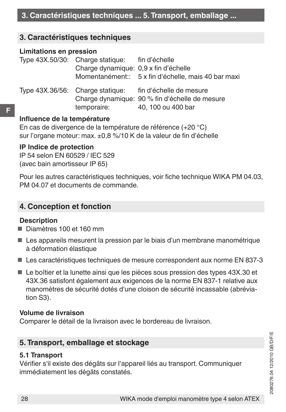 WIKA 432.36 User Manual | Page 28 / 44