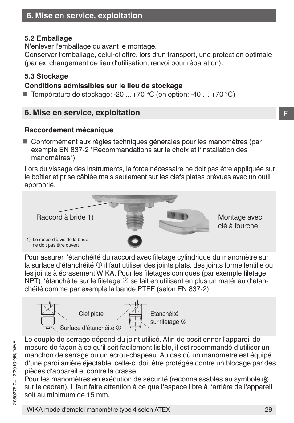 WIKA 432.36 User Manual | Page 29 / 44