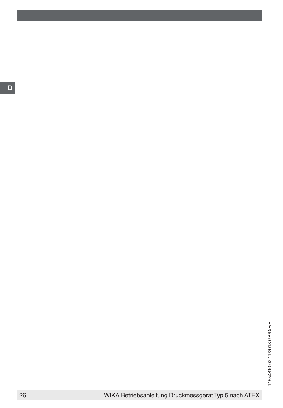 WIKA 532.54 User Manual | Page 26 / 52