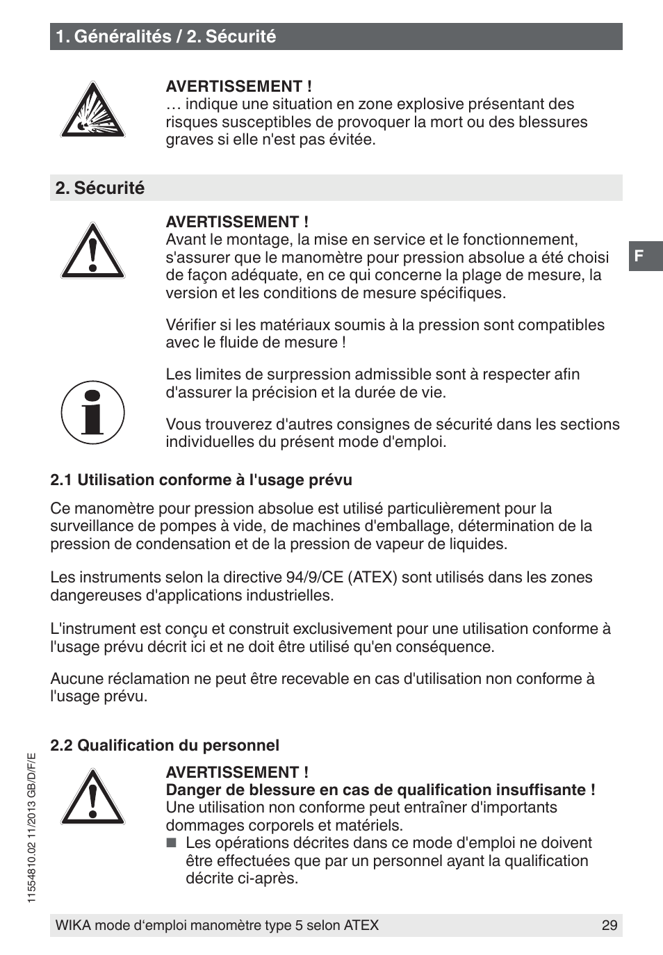 WIKA 532.54 User Manual | Page 29 / 52