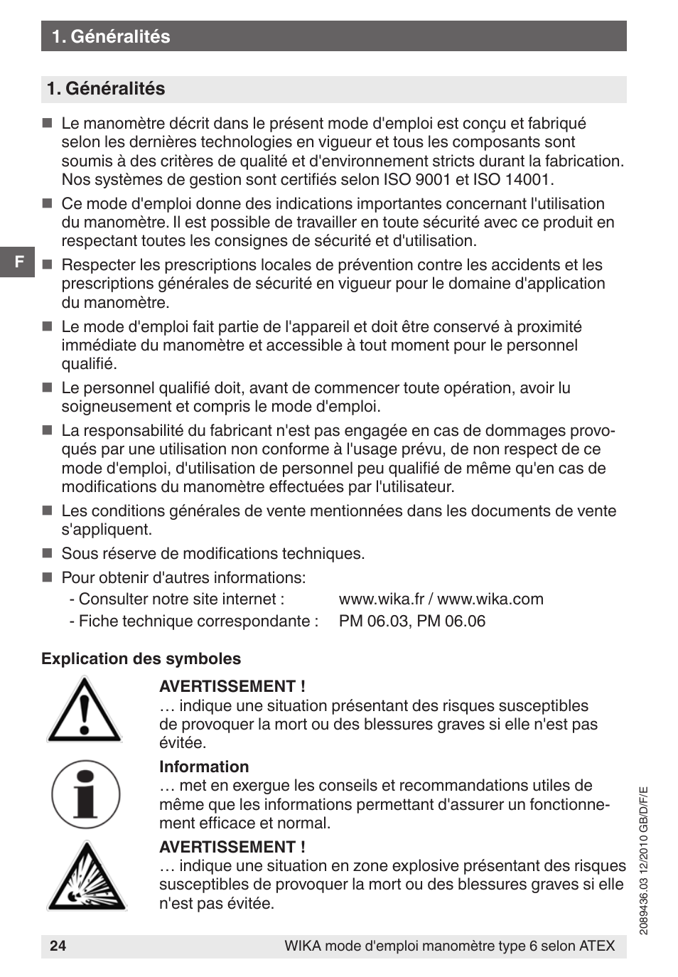 WIKA 632.51 User Manual | Page 24 / 44