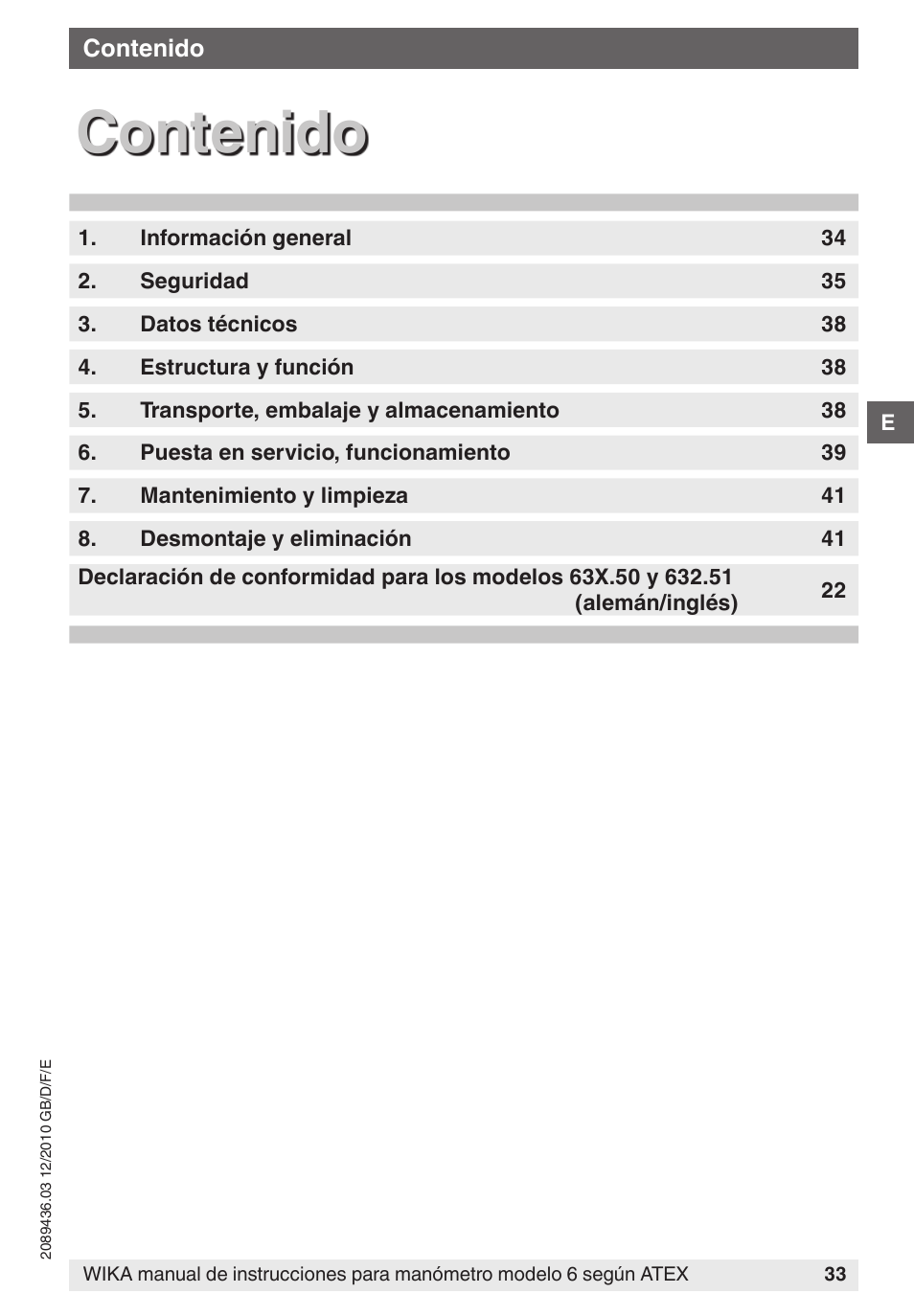 WIKA 632.51 User Manual | Page 33 / 44