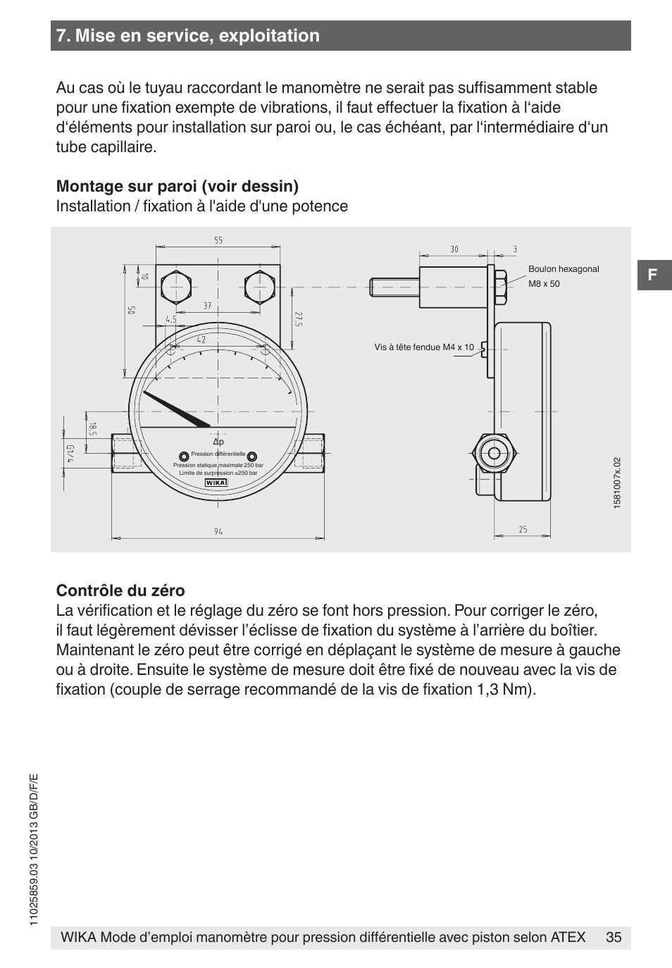 Mise en service, exploitation | WIKA 700.02 User Manual | Page 35 / 52