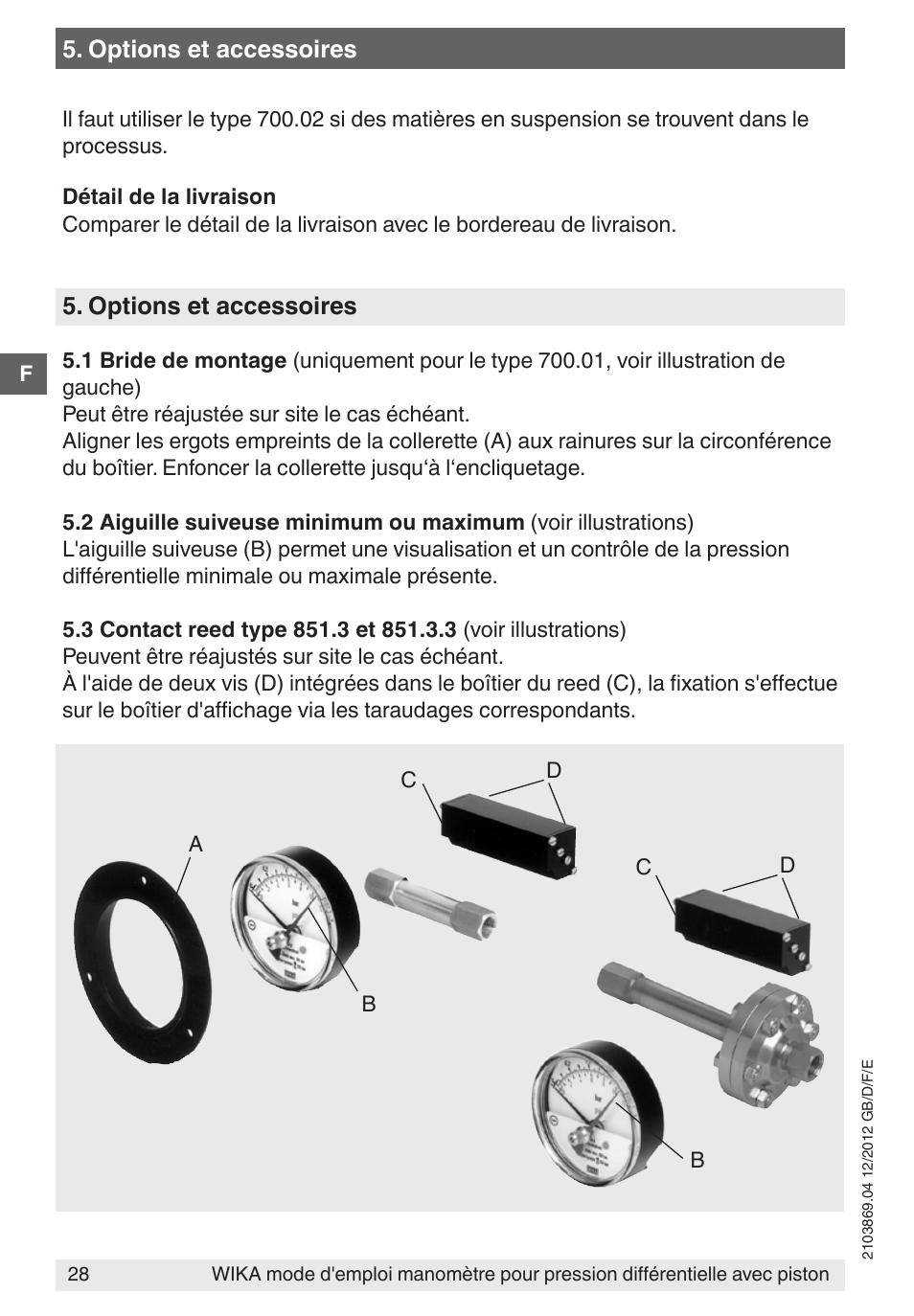 WIKA 700.02 User Manual | Page 28 / 44