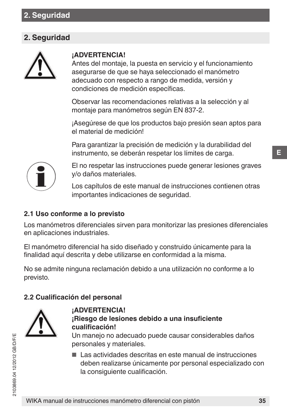 WIKA 700.02 User Manual | Page 35 / 44