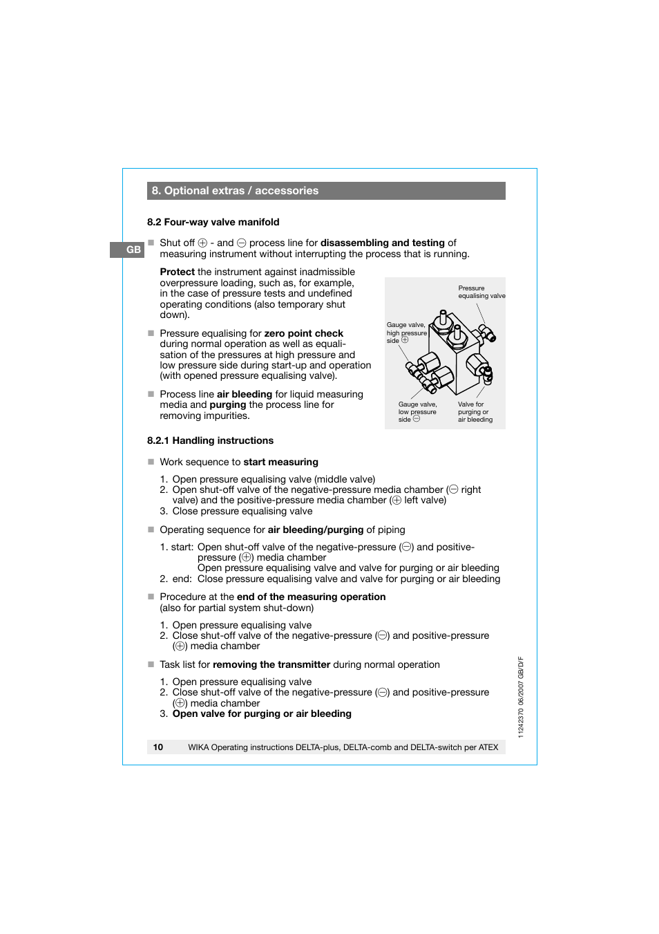 WIKA 851.02.100 User Manual | Page 10 / 36