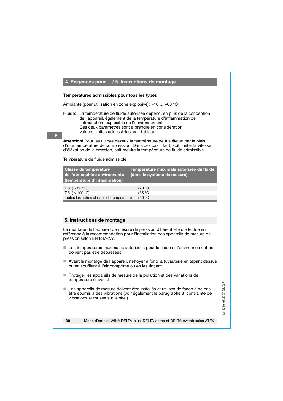 WIKA 851.02.100 User Manual | Page 30 / 36