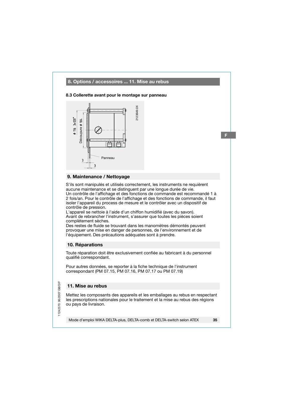 WIKA 851.02.100 User Manual | Page 35 / 36