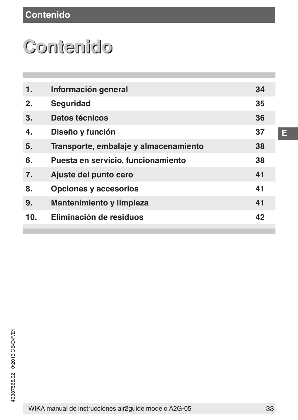 WIKA A2G-05 User Manual | Page 33 / 52