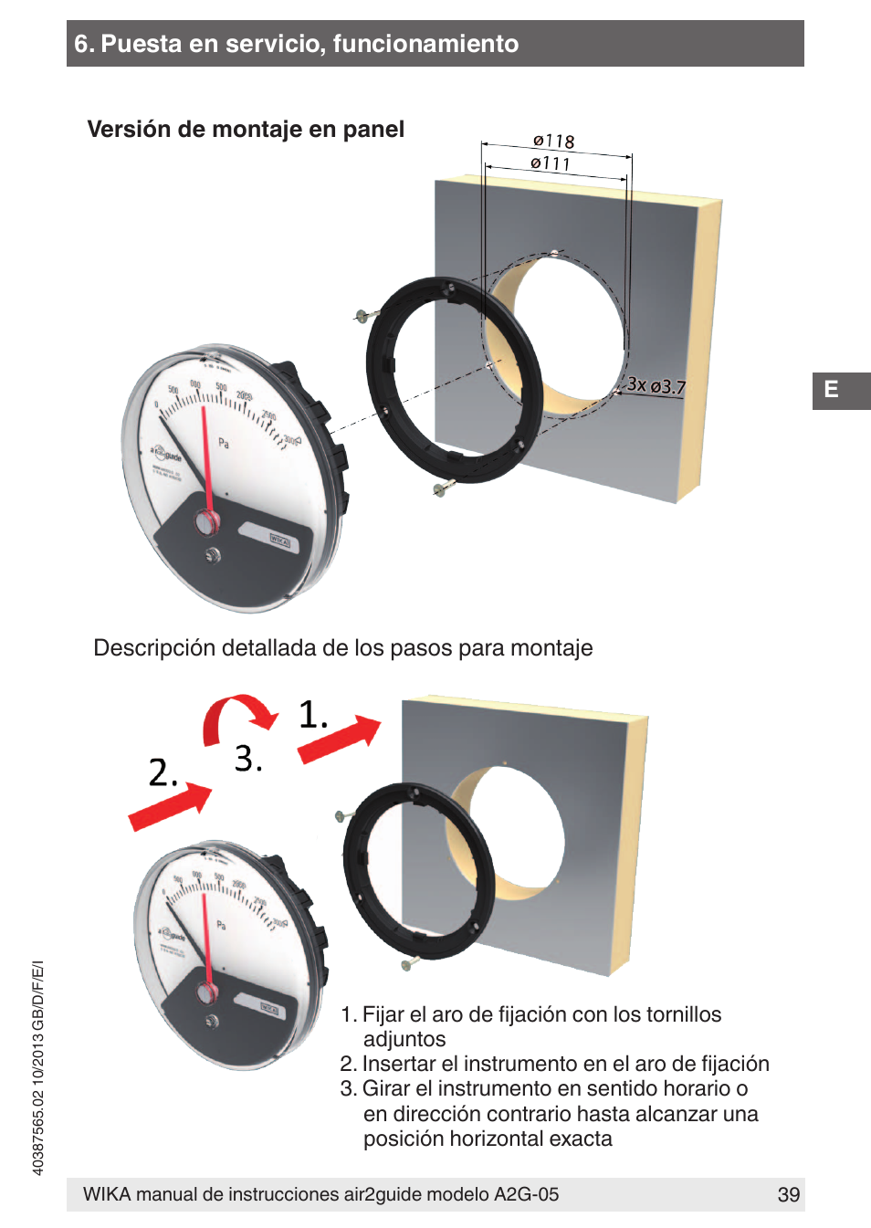 WIKA A2G-05 User Manual | Page 39 / 52