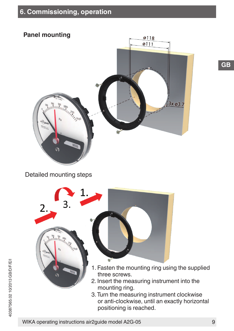 WIKA A2G-05 User Manual | Page 9 / 52